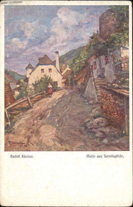 Sarmingstein Künstler Rudolf Kierner