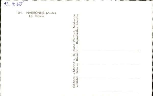 Narbonne Mairie
Rathaus – Bild 2
