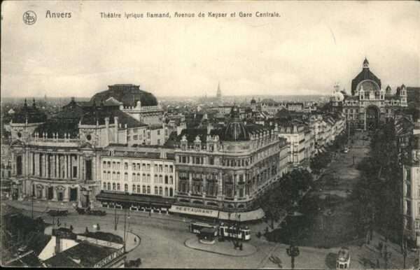 Anvers Antwerpen Theatre Lyrique Flamand
Avenue de Keys