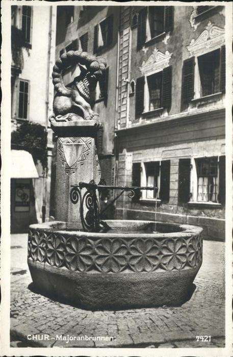 Chur GR Majoranbrunnen