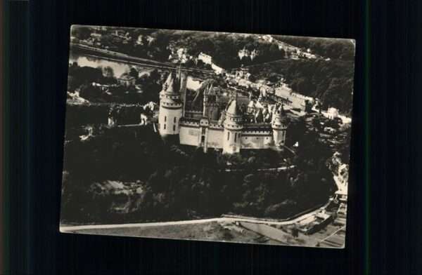 Pierrefonds Oise Chateau Fliegeraufnahme
