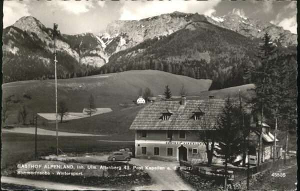 Kapellen Gasthof Alpenland