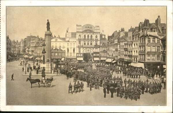 Lille Nord Abmarsch der Wachen Kutsche
