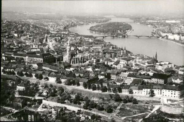 Budapest Fliegeraufnahme