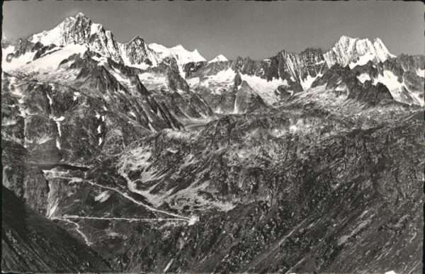 Furkapass Grimselstrasse Berneralpen