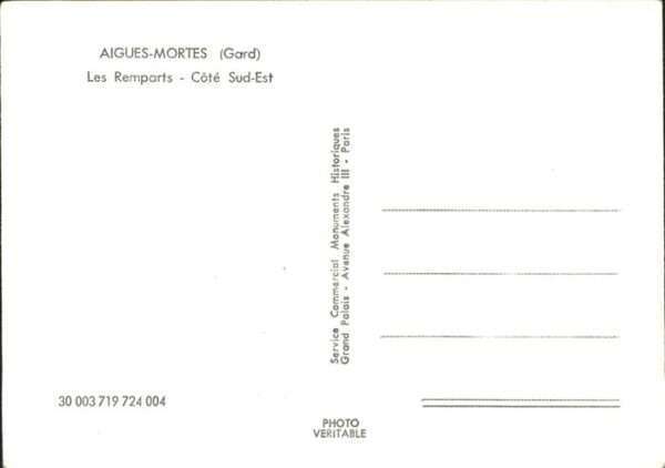 Aigues-Mortes les Remparts Cote Sud-Est – Bild 2