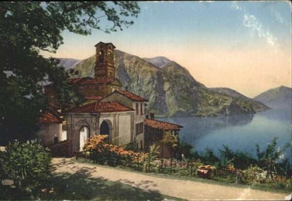 Lago di Lugano TI Chiesa di Castagnola