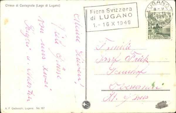 Lago di Lugano TI Chiesa di Castagnola – Bild 2