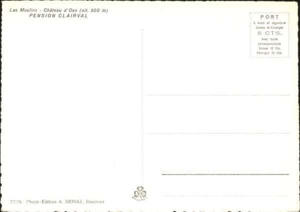 Les Moulins VD Pension Clairval – Bild 2