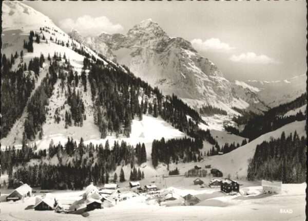 Baad Mittelberg Kleinwalsertal Widderstein
