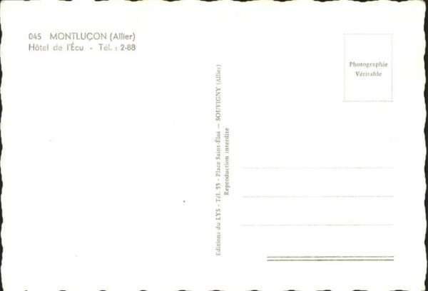 Montlucon Hotel de l'Ecu – Bild 2