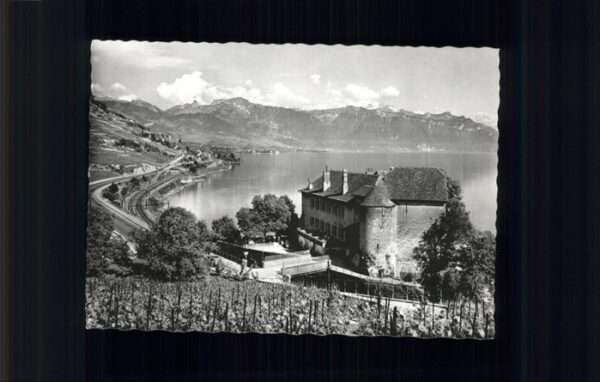 Chexbres Chateau de Glerolles Lac Leman