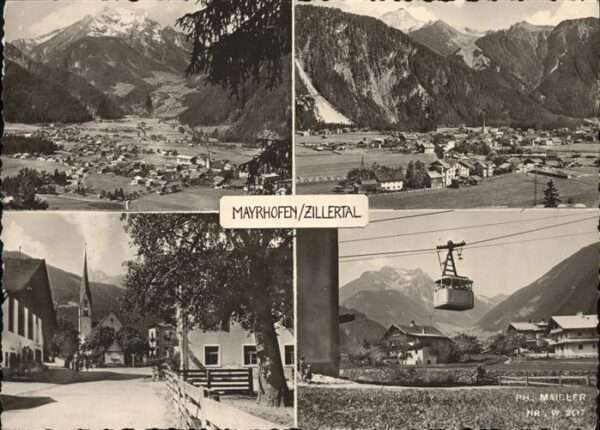 Mayrhofen Zillertal Seilbahn