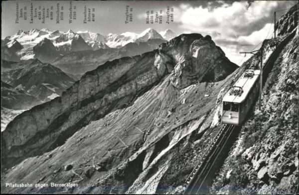 Pilatus Kulm Pilatusbahn Berneralpen