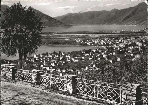 Locarno TI Bucht Panorama