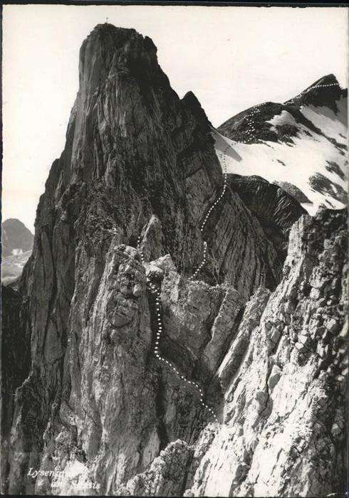 Rotsteinpass Säntis Lysengrat