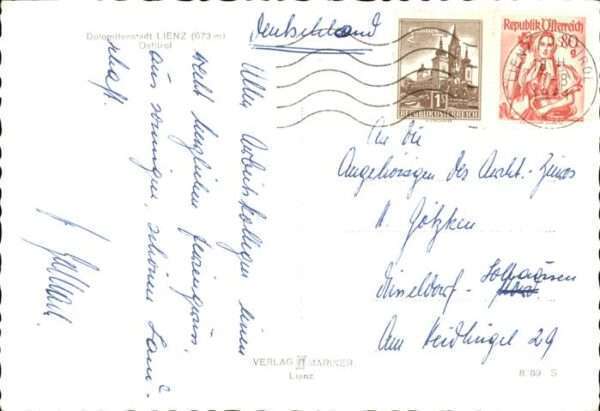 Lienz Tirol Osttirol Luftbild – Bild 2