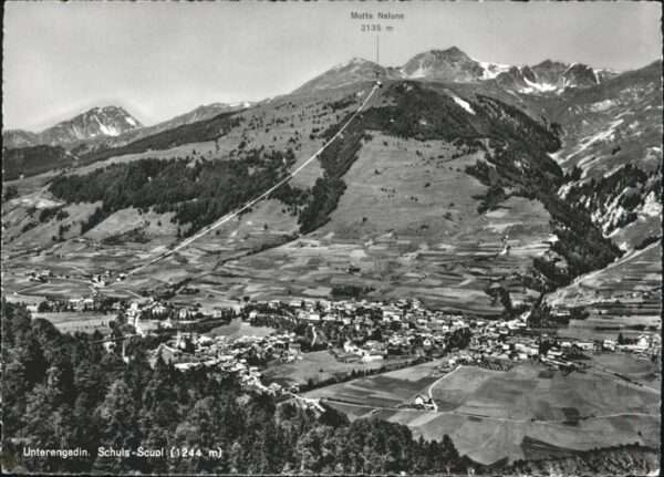 Schuls GR Panorama Unterengadin