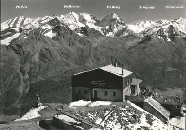 St Moritz GR Corviglia-Piz Nair Berninagruppe