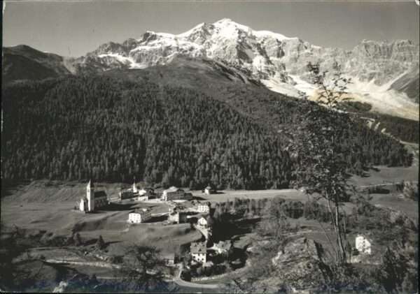 Sulden Solda Panorama Luftbild