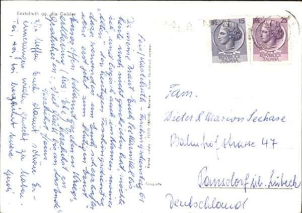 Castelrotto Kastelruth Gesamtansicht Dolomiti Sass Rigais – Bild 2