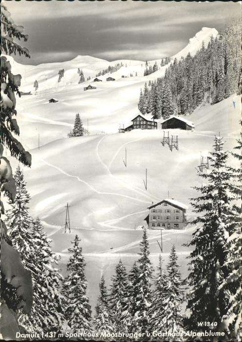 Damuels Sporthaus Moosbrugger Gasthaus Alpenblu