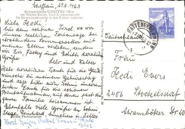 Scheffauer Kaiser Kaiser-Gebirge Wilder Kaiser – Bild 2