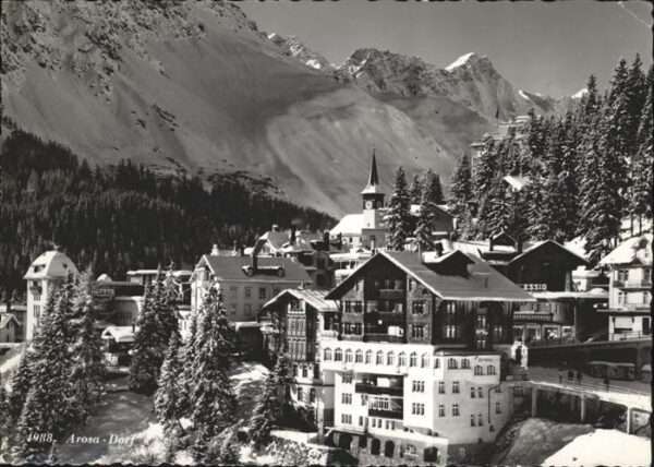 Arosa GR Dorfansicht