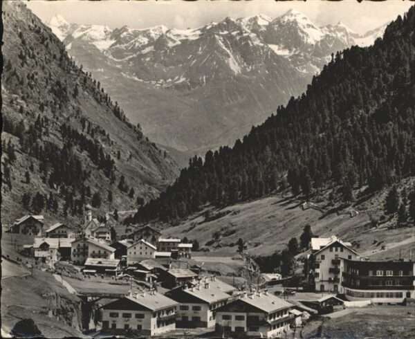 Vent Tirol Bergsteigerdorf Ötztaler Alpen