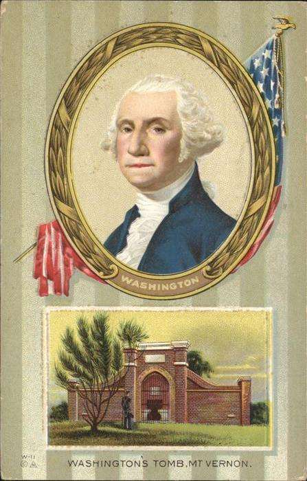 Washington George Prägedruck