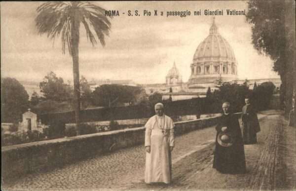 Paepste Rom S.S. Pio X Vatikan Garten