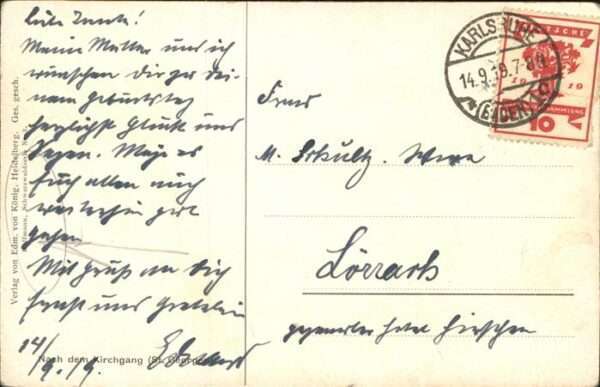 Hoffmann Heinrich Trachten Kirchgang St Georgen – Bild 2