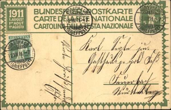 Bundesfeier Schweiz Schlacht Schweiz Zürich – Bild 2
