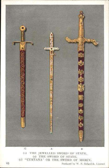 Adel Jewelles Sword of State Schwert Sword o