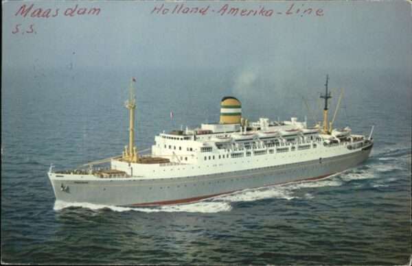 Dampfer Oceanliner Holland-Amerika-Line Maasdam SS