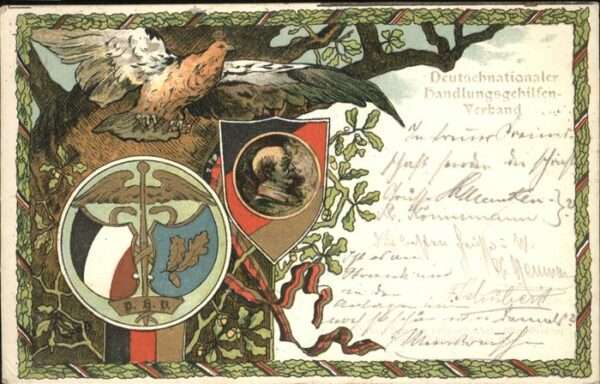 Wappen Adler Deutschnationaler Handlungsgehilf