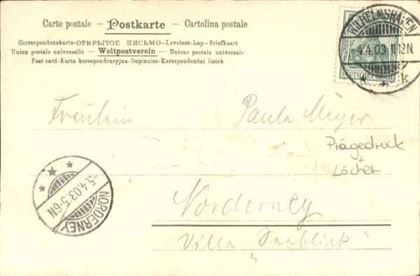 Schiffe Ships Navires SM Kaiser Wilhelm der Grosse Prägedruck – Bild 2