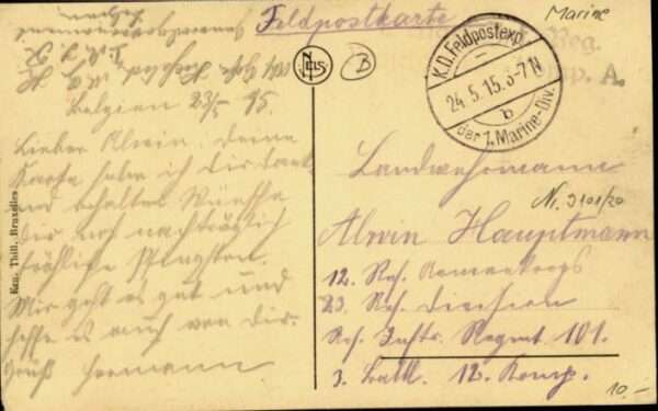Furnes Eglise Marine Stempel – Bild 2