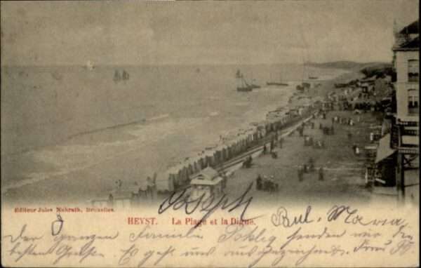 Heyst-sur-Mer Flandre Plage Digue