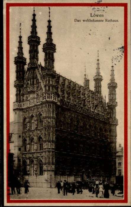 Loewen Louvain Löwen Rathaus