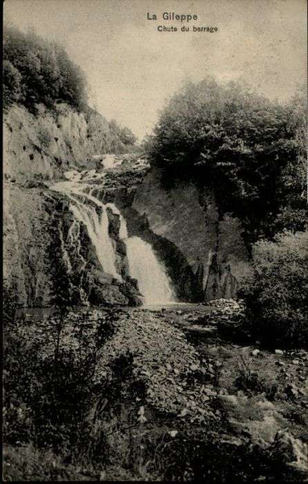 La Gileppe Chute du Barrage