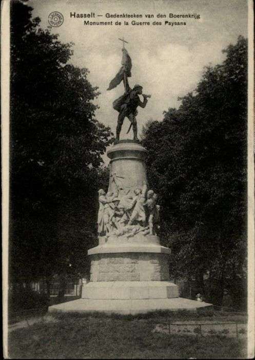 Hasselt Limburg Gedenkteeken Boerenkrijg Monument Guerr