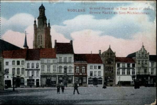 Roulers Tour Saint Michel Grand Place Groote Ma