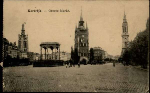 Kortrijk West-Vlaanderen Kortrijk Groote Markt