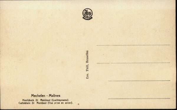 Mechelen Malines Hoofdkerk St. Rombout Cathedrale St. Ro – Bild 2