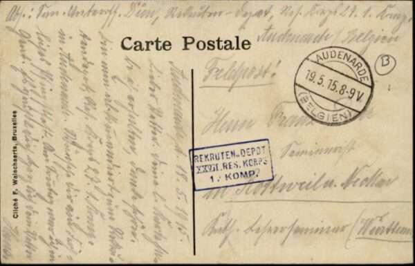 Audenarde Burg Schelde – Bild 2