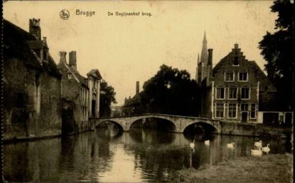 Brugge Begijenhof Brug