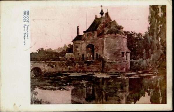 Brugge Bruges Smedepoort Porte Marechale