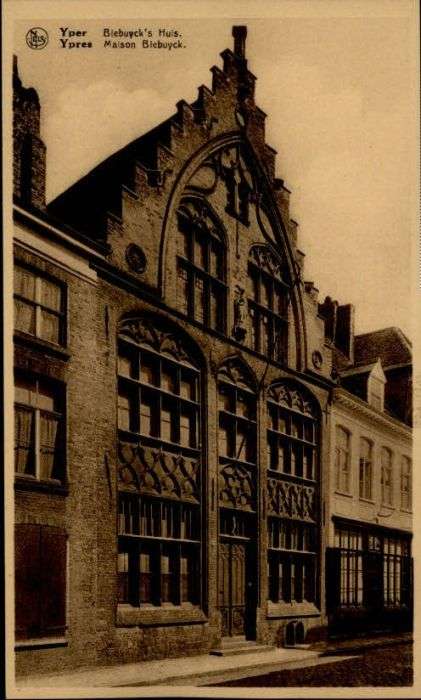 Yper Ypres Biebuycks Huis Maison Biebuyck