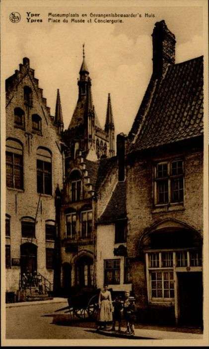 Yper Ypres Museumplaats Gevangenisbewaarders